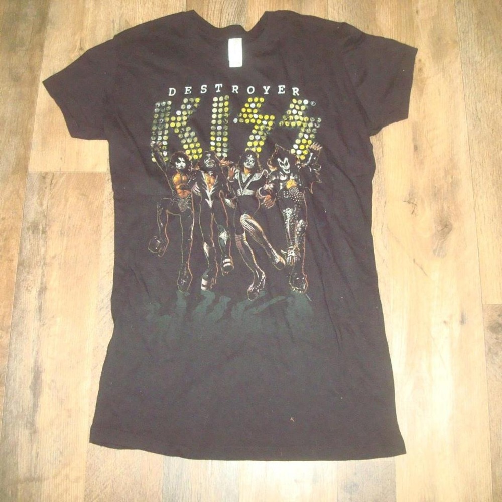 KISS DESTROYER SHIRT VINTAGE 2006 WOMENS